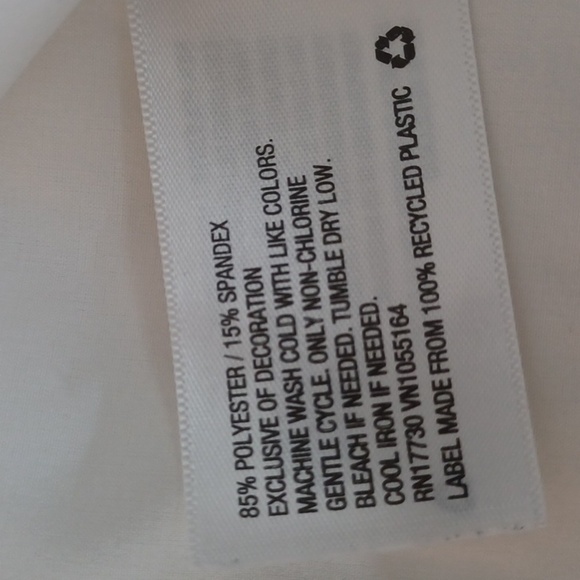 A New Day White Soft White Sleeveless Top XL - Picture 7 of 7